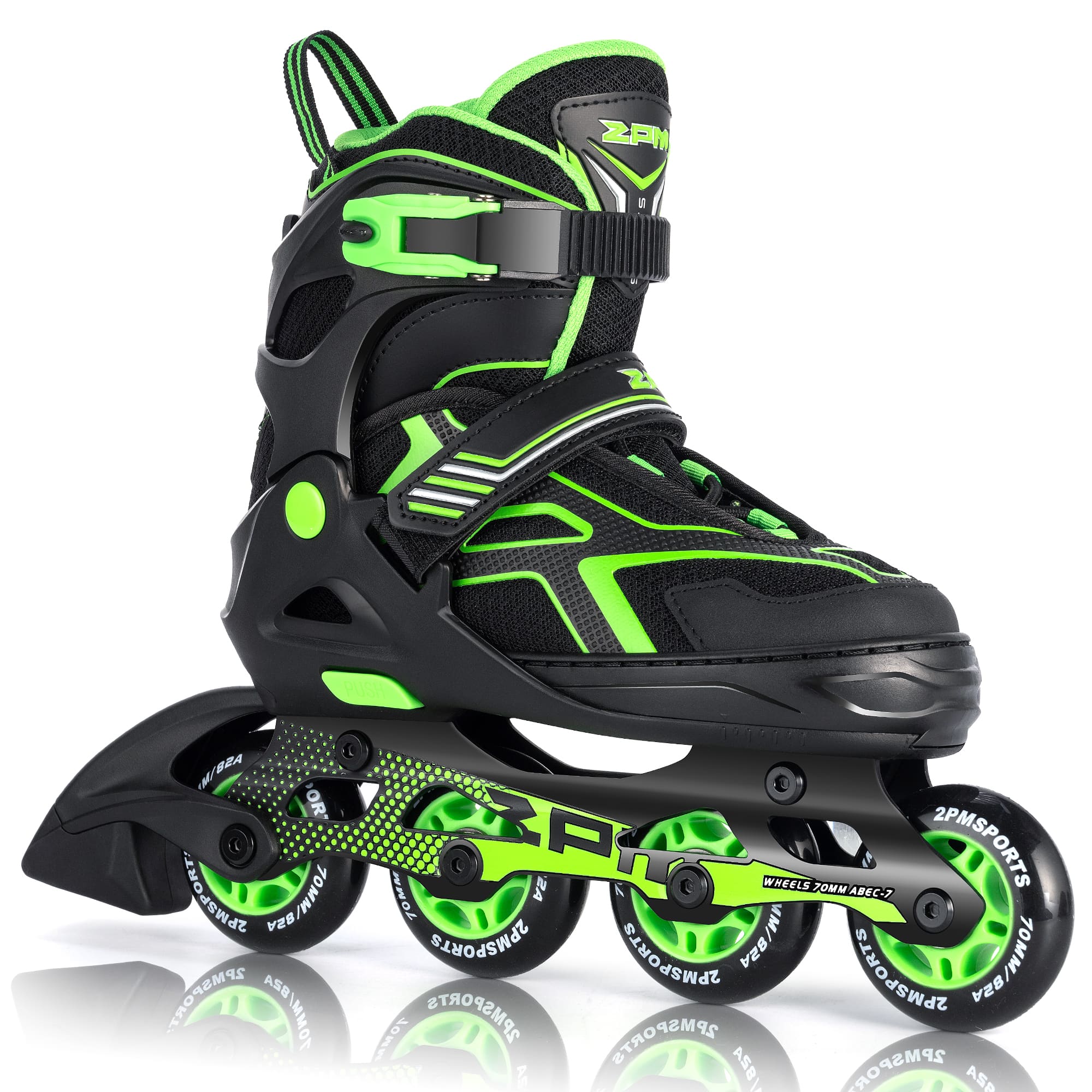 SULIFEEL Adjustable Inline Skates, Fun Beginner Roller Skates for Kids, Youth