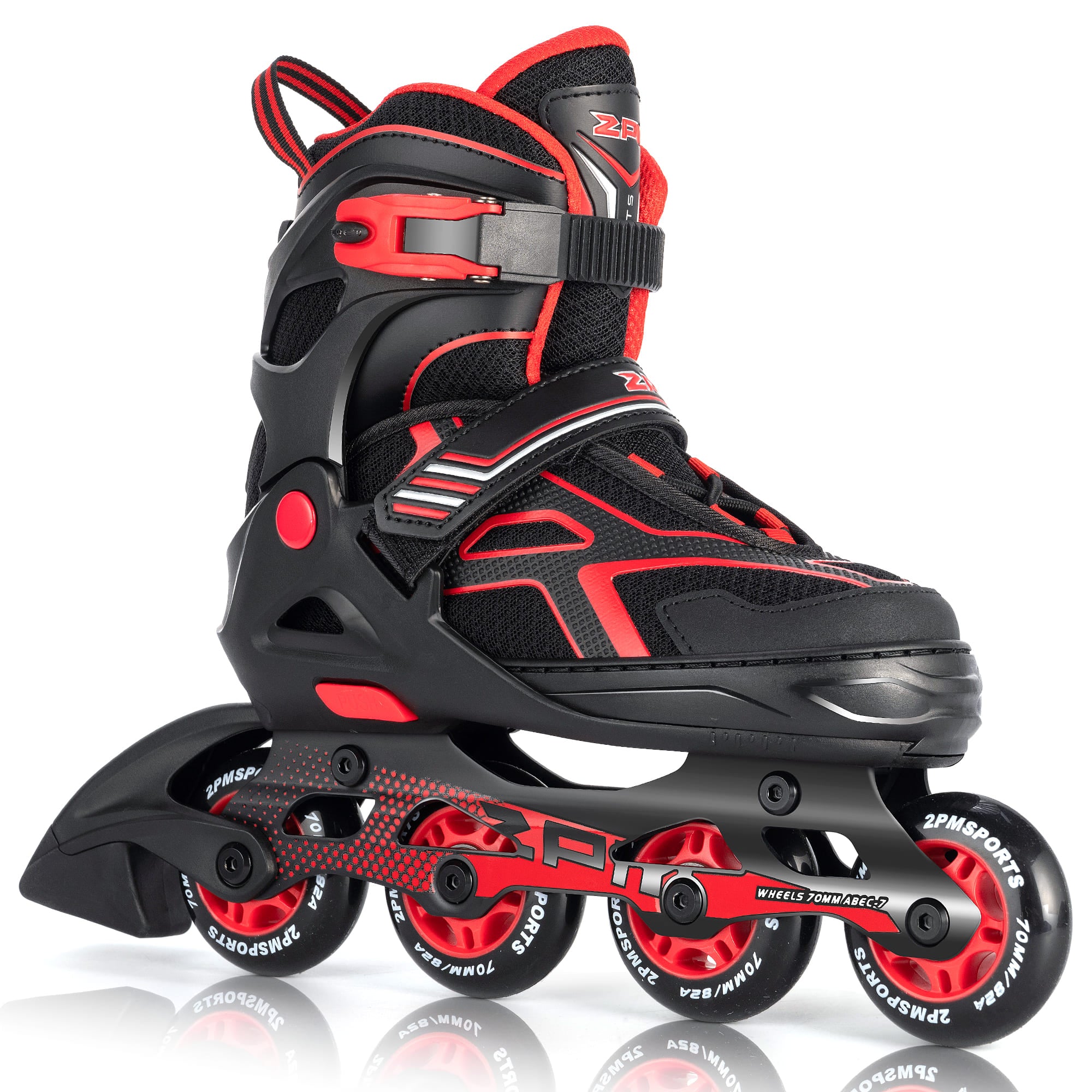 SULIFEEL Adjustable Inline Skates, Fun Beginner Roller Skates for Kids, Youth