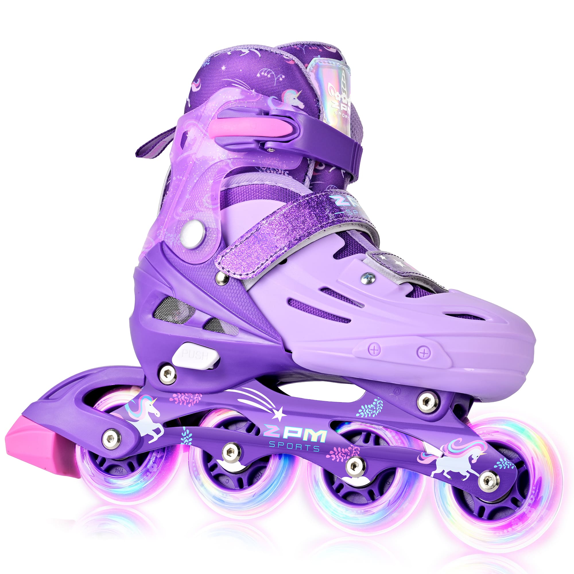 SULIFEEL Inline Skates for Kids, Adjustable Children's Roller Skates Blades