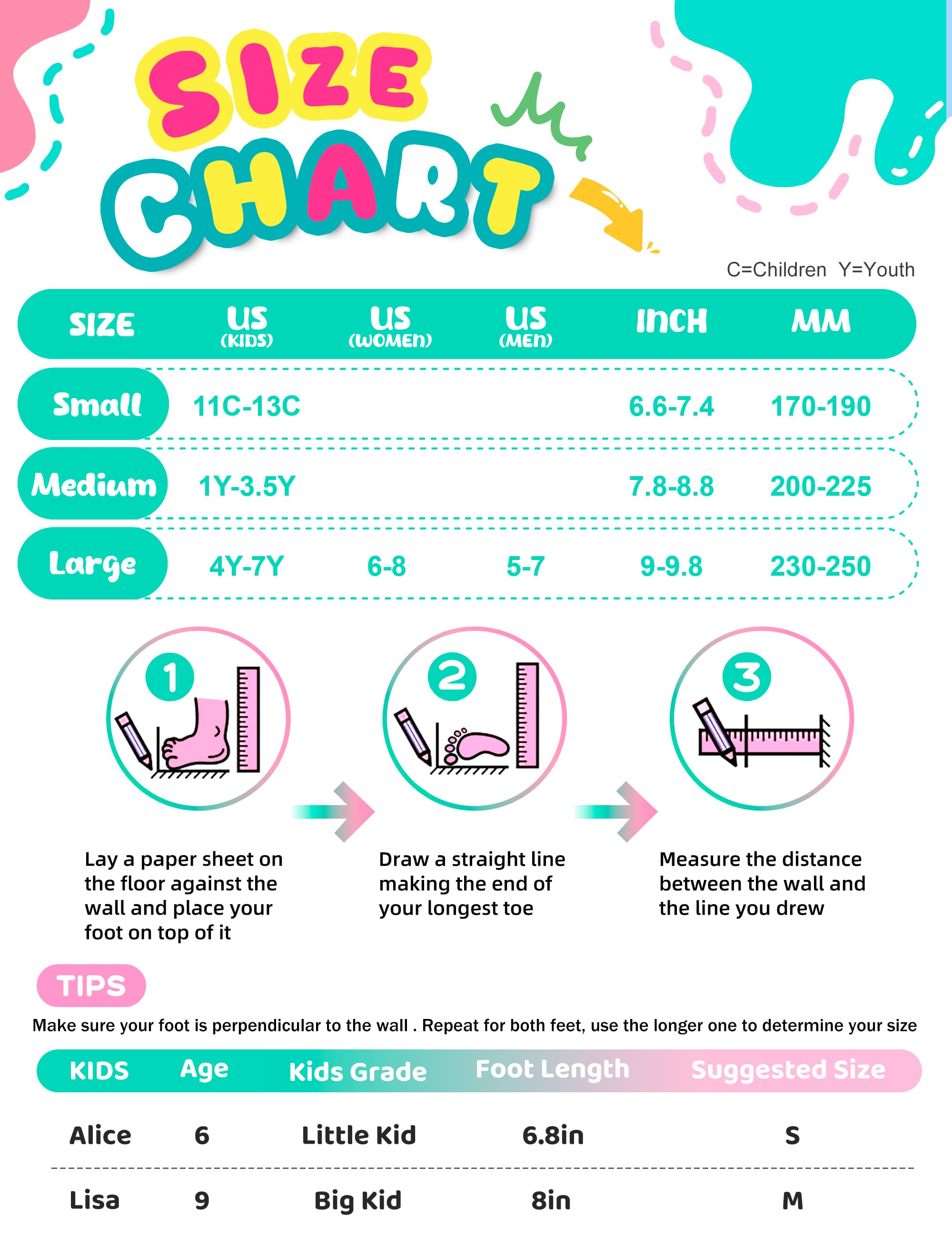 SULIFEEL Kids Inline Skates with Light Up Wheels, Size Adjustable